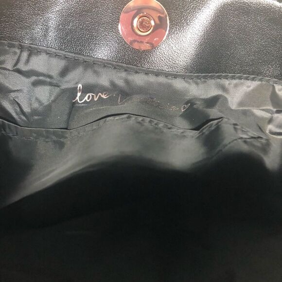 NEW Victoria’s Secret black fringe tote bag - Picture 5 of 8